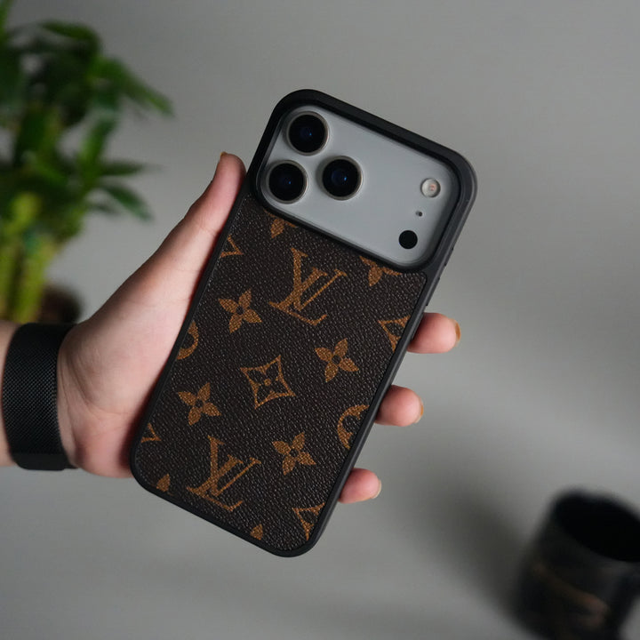 iPhone 17 Pro Max Luxury Leather Case Cover