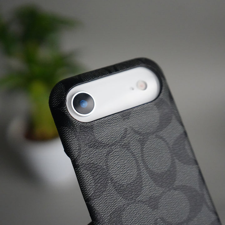 iPhone 17 Air Luxury CC Brand PU Leather Design Case Cover