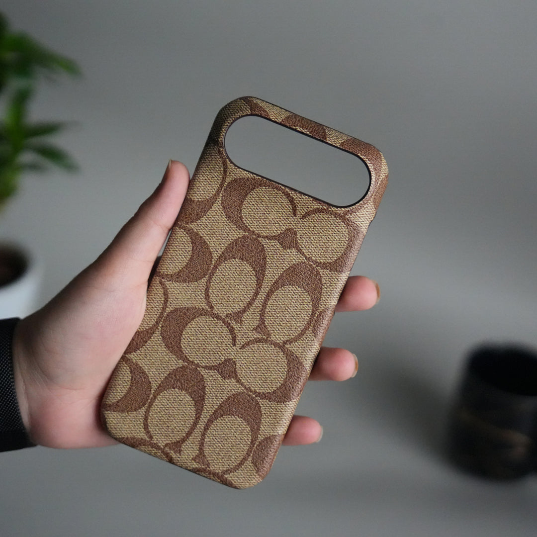 iPhone 17 Air Luxury CC Brand PU Leather Design Case Cover