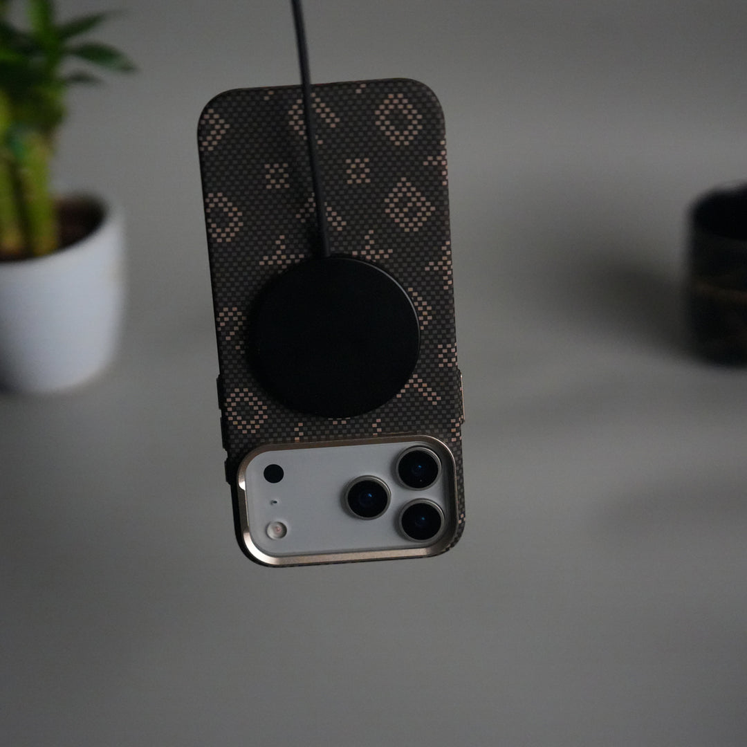 iPhone 17 Pro Max Aramid Fiber Case | Slim MagSafe Cover | Desert