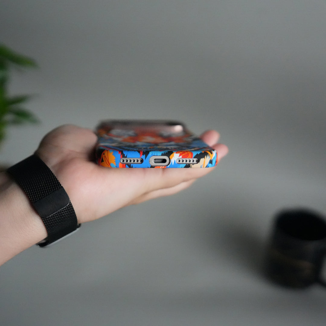 iPhone 17 Pro Carbon Fiber Texture Design Hard Pc MagSafe Case Cover Tiger