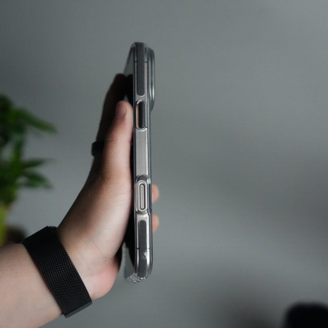 iPhone 17 Pro Max MagSafe Suitcase Design Case | Shockproof Ribbed Texture Back Cover