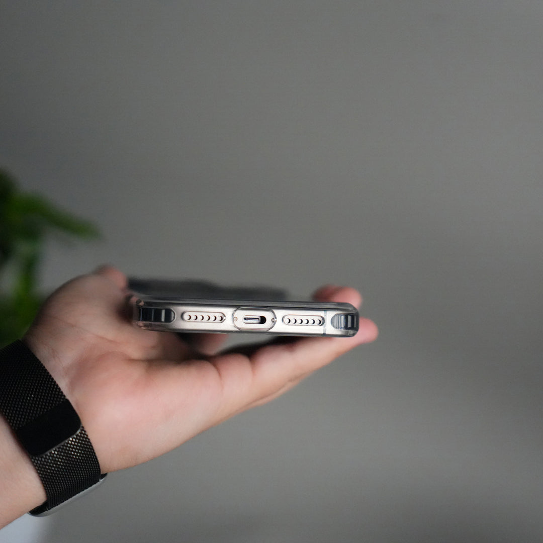 iPhone 17 Pro Max MagSafe Suitcase Design Case | Shockproof Ribbed Texture Back Cover