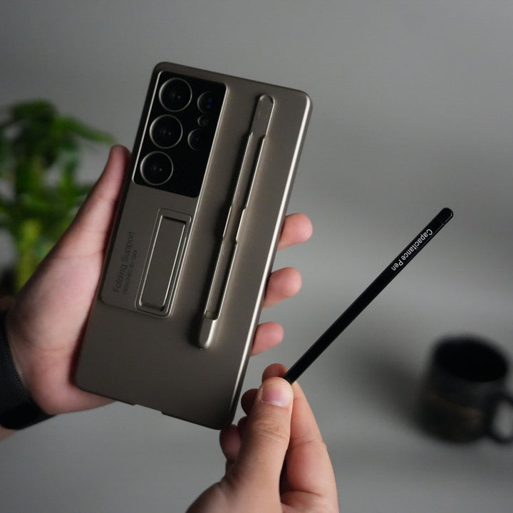 Galaxy S25 Ultra Case with S Pen Holder | Kickstand Shockproof Slim Back Cover