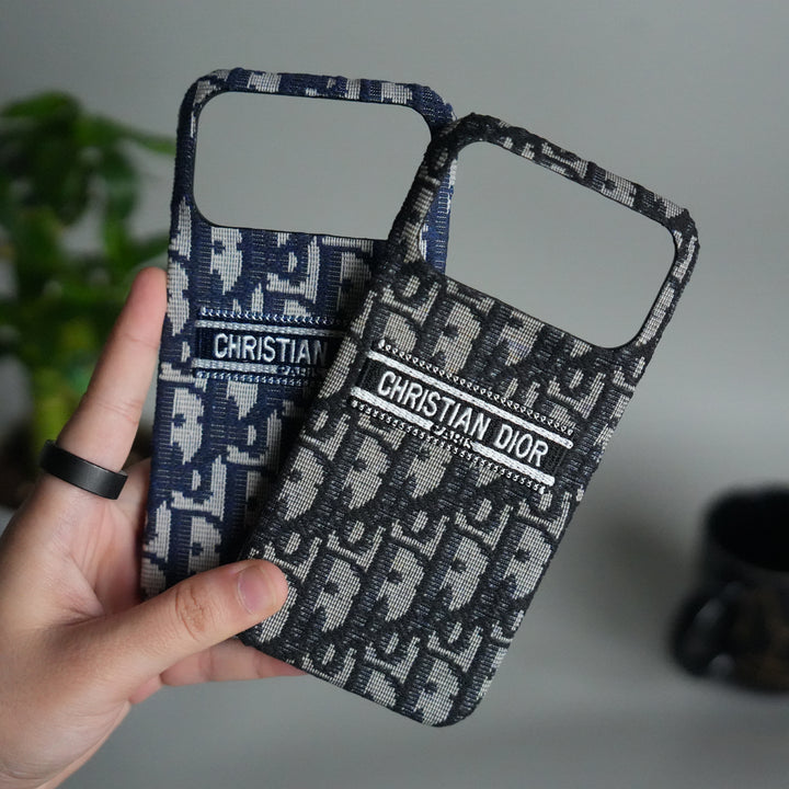 iPhone 17 Pro Luxury CD Brand Design Case Cover