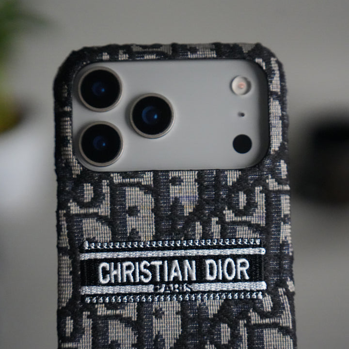 iPhone 17 Pro Luxury CD Brand Design Case Cover