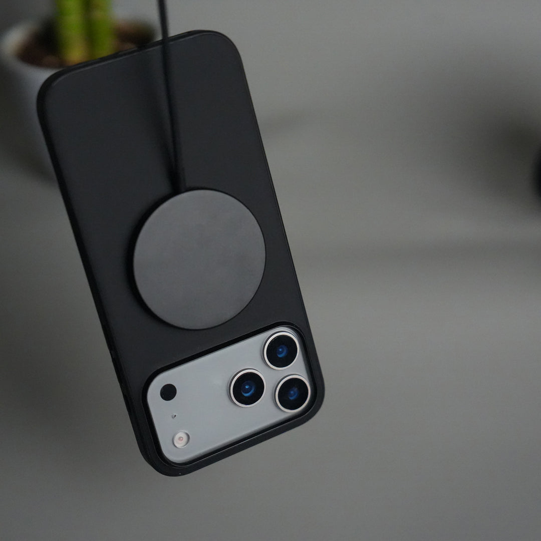 iPhone Series Magnetic Case | Soft-Touch Shockproof Slim Cover with MagSafe Ring