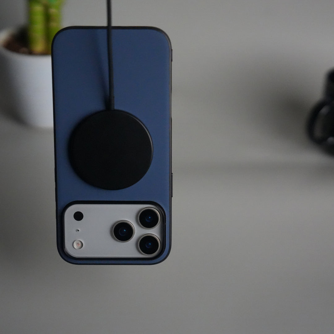 iPhone Series Magnetic Case | Soft-Touch Shockproof Slim Cover with MagSafe Ring