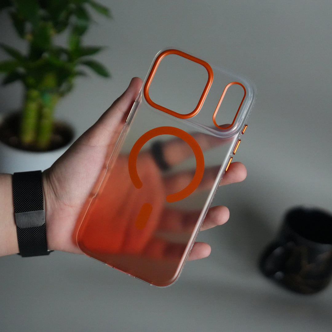 iPhone 17 Pro Max Dual Color Shade Smoke Matte MagSafe Case Cover