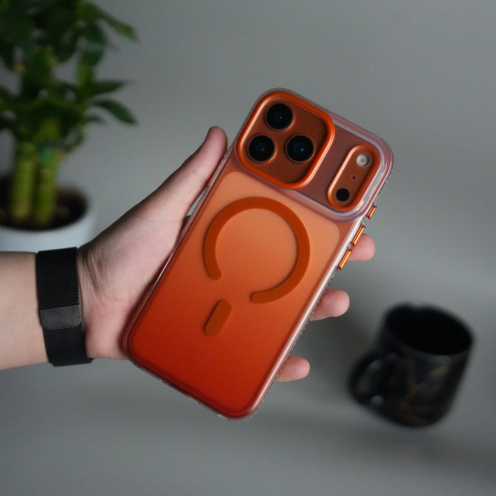 iPhone 17 Pro Max Dual Color Shade Smoke Matte MagSafe Case Cover