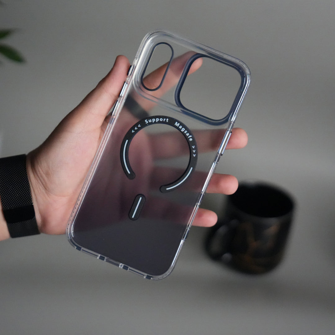 iPhone 17 Pro Max Dual Color Shade Smoke Matte MagSafe Case Cover