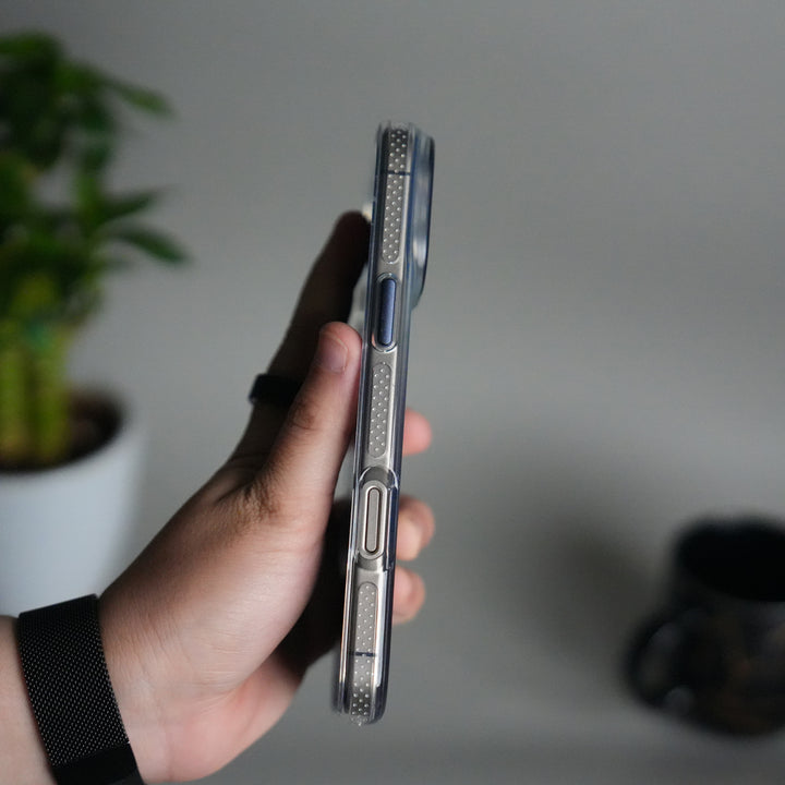 iPhone 17 Pro Max Dual Color Shade Smoke Matte MagSafe Case Cover