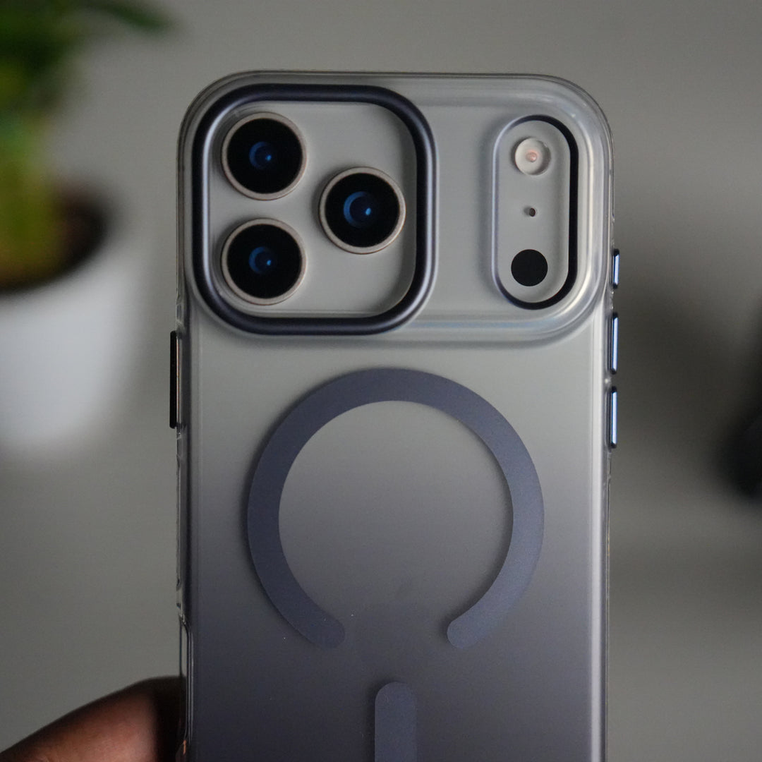 iPhone 17 Pro Max Dual Color Shade Smoke Matte MagSafe Case Cover