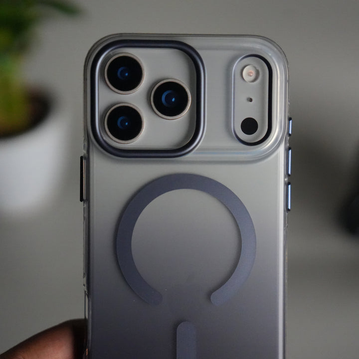 iPhone 17 Pro Max Dual Color Shade Smoke Matte MagSafe Case Cover