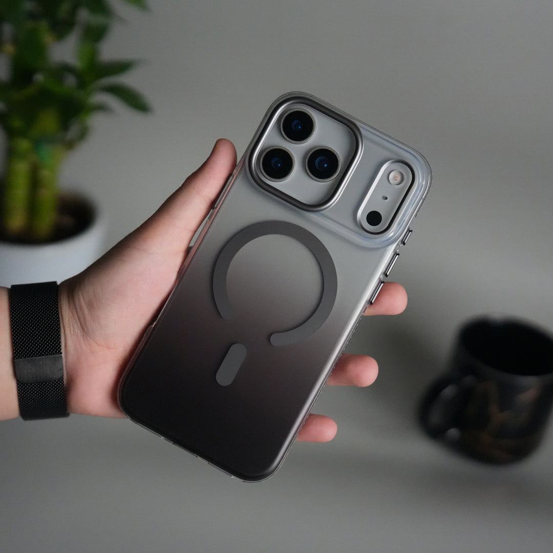 iPhone 17 Pro Max Dual Color Shade Smoke Matte MagSafe Case Cover