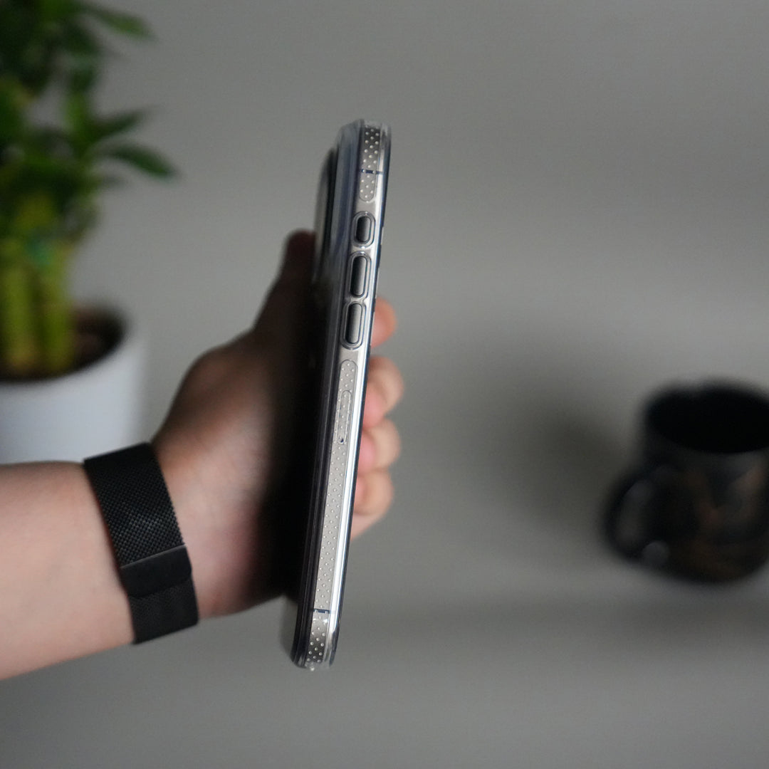 iPhone 17 Pro Max Dual Color Shade Smoke Matte MagSafe Case Cover