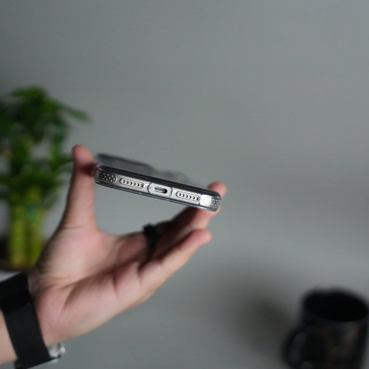 iPhone 17 Pro Max Dual Color Shade Smoke Matte MagSafe Case Cover