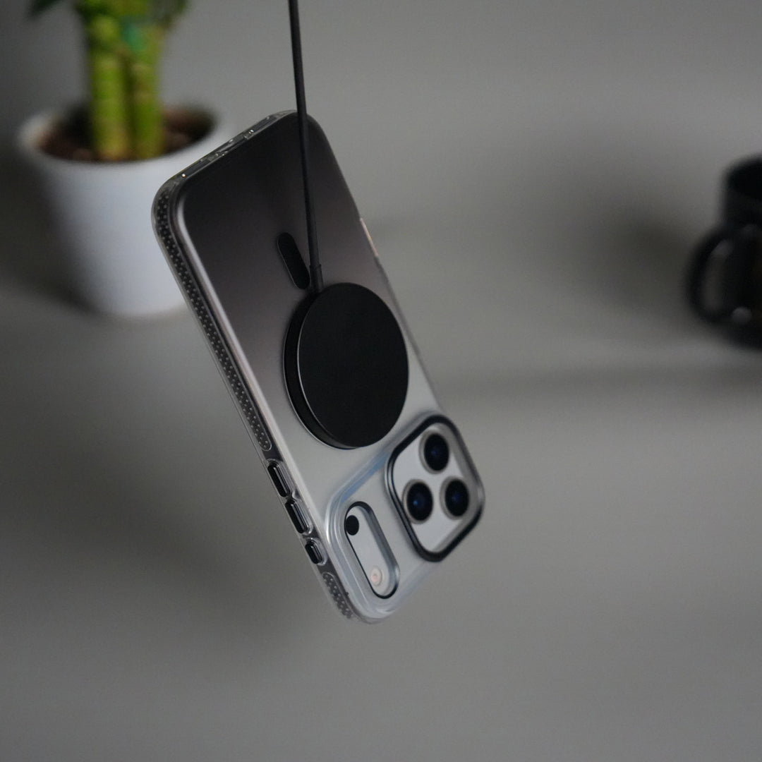 iPhone 17 Pro Max Dual Color Shade Smoke Matte MagSafe Case Cover