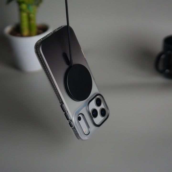 iPhone 17 Pro Max Dual Color Shade Smoke Matte MagSafe Case Cover