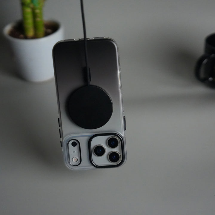 iPhone 17 Pro Max Dual Color Shade Smoke Matte MagSafe Case Cover