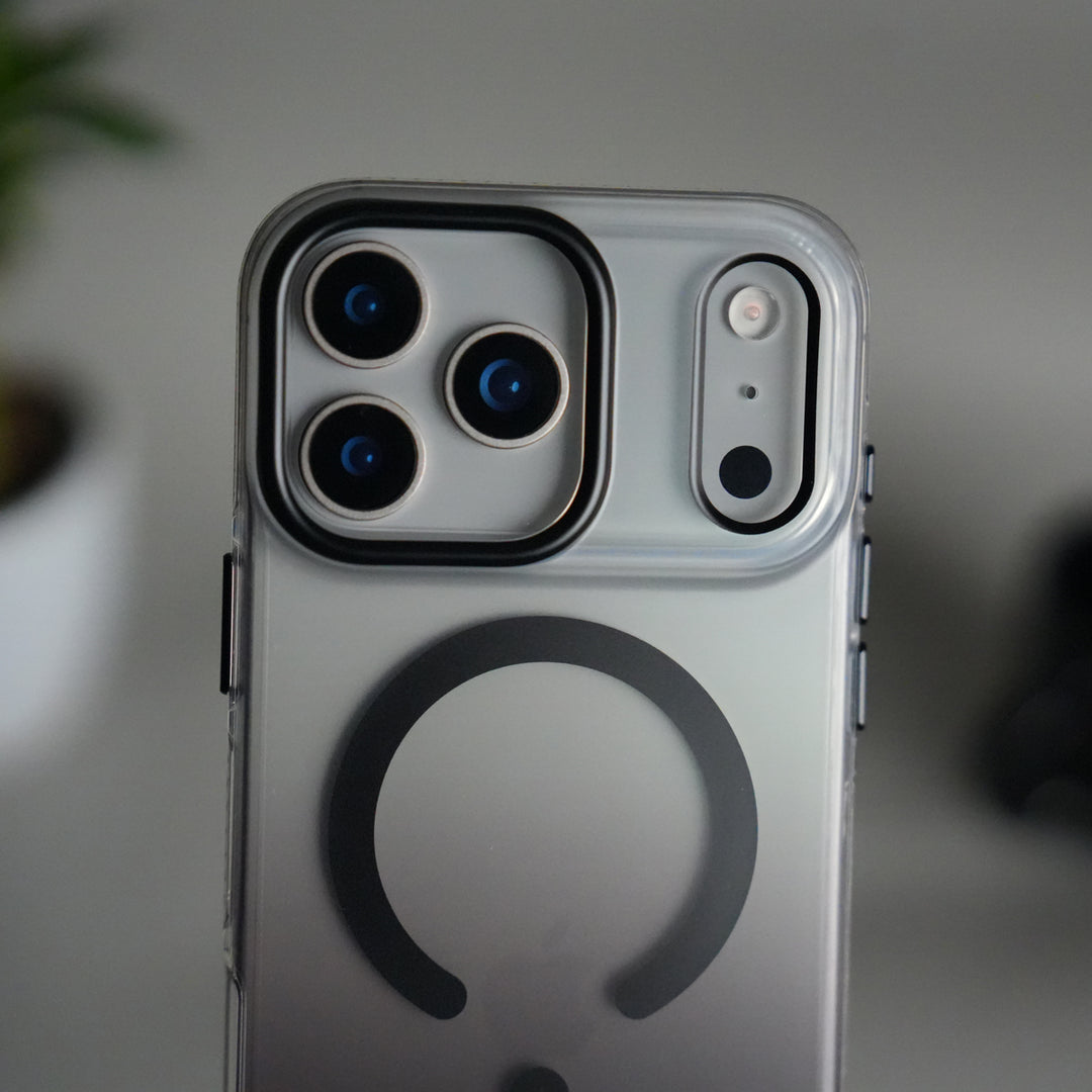 iPhone 17 Pro Max Dual Color Shade Smoke Matte MagSafe Case Cover