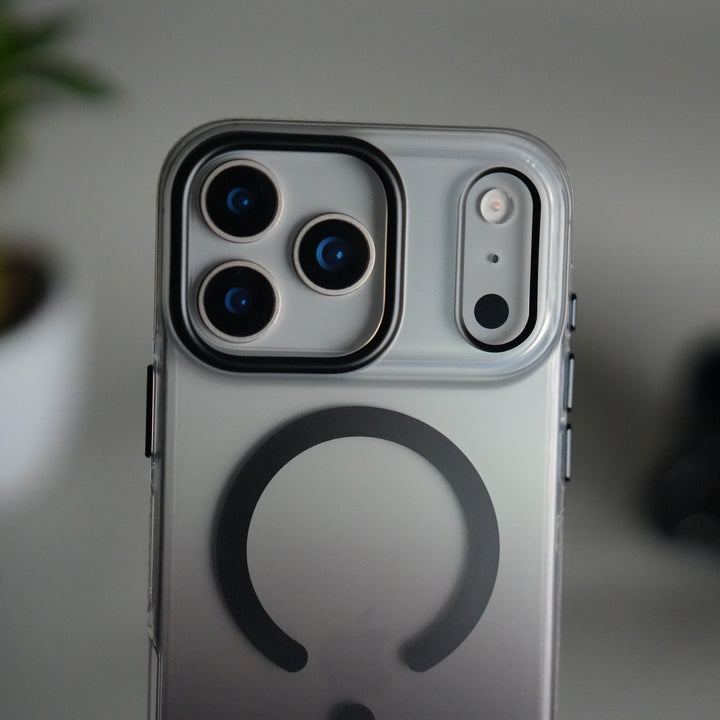 iPhone 17 Pro Max Dual Color Shade Smoke Matte MagSafe Case Cover