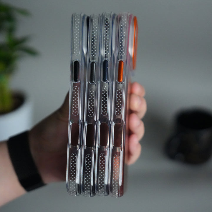 iPhone 17 Pro Max Dual Color Shade Smoke Matte MagSafe Case Cover