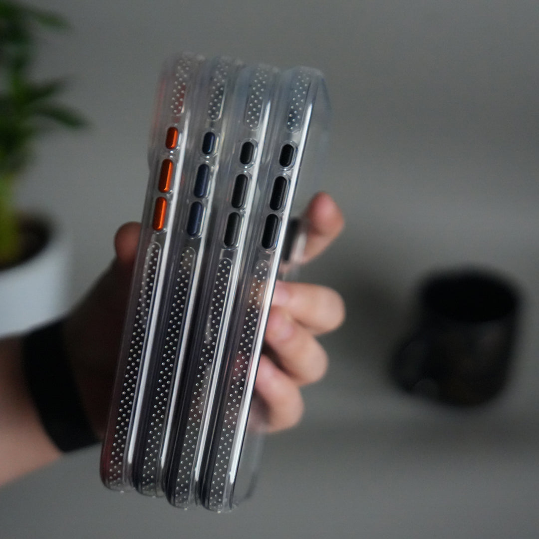 iPhone 17 Pro Max Dual Color Shade Smoke Matte MagSafe Case Cover