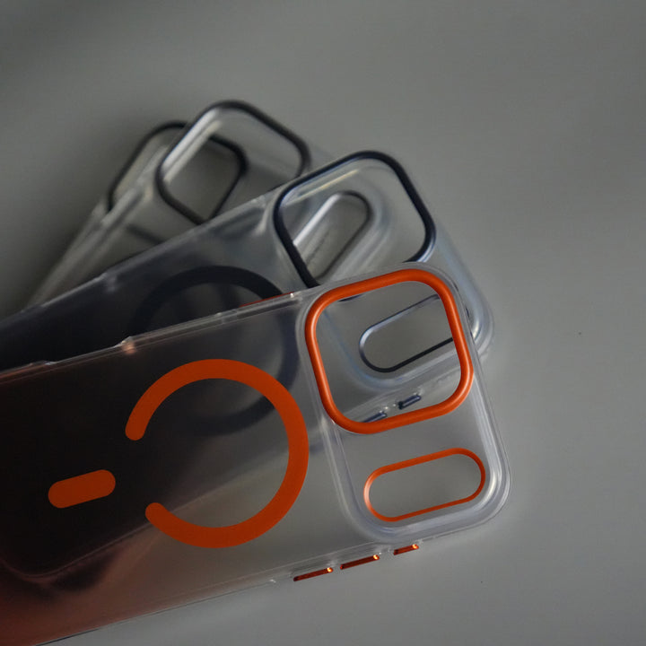 iPhone 17 Pro Max Dual Color Shade Smoke Matte MagSafe Case Cover