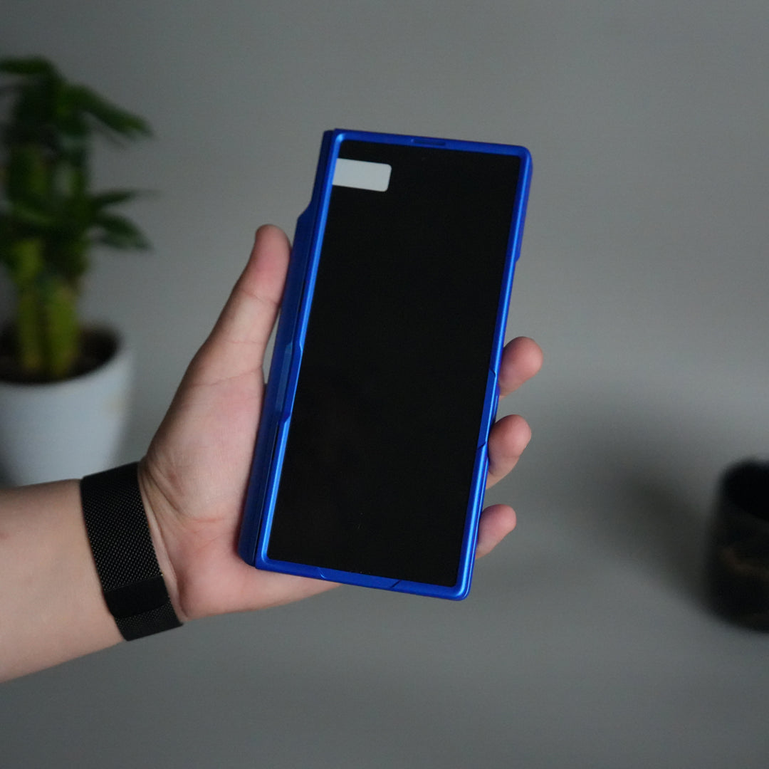 Galaxy Z Fold 7 S Pen Holder Case with Front Glass | Matte Finish Shockproof Hinge Protection Cover