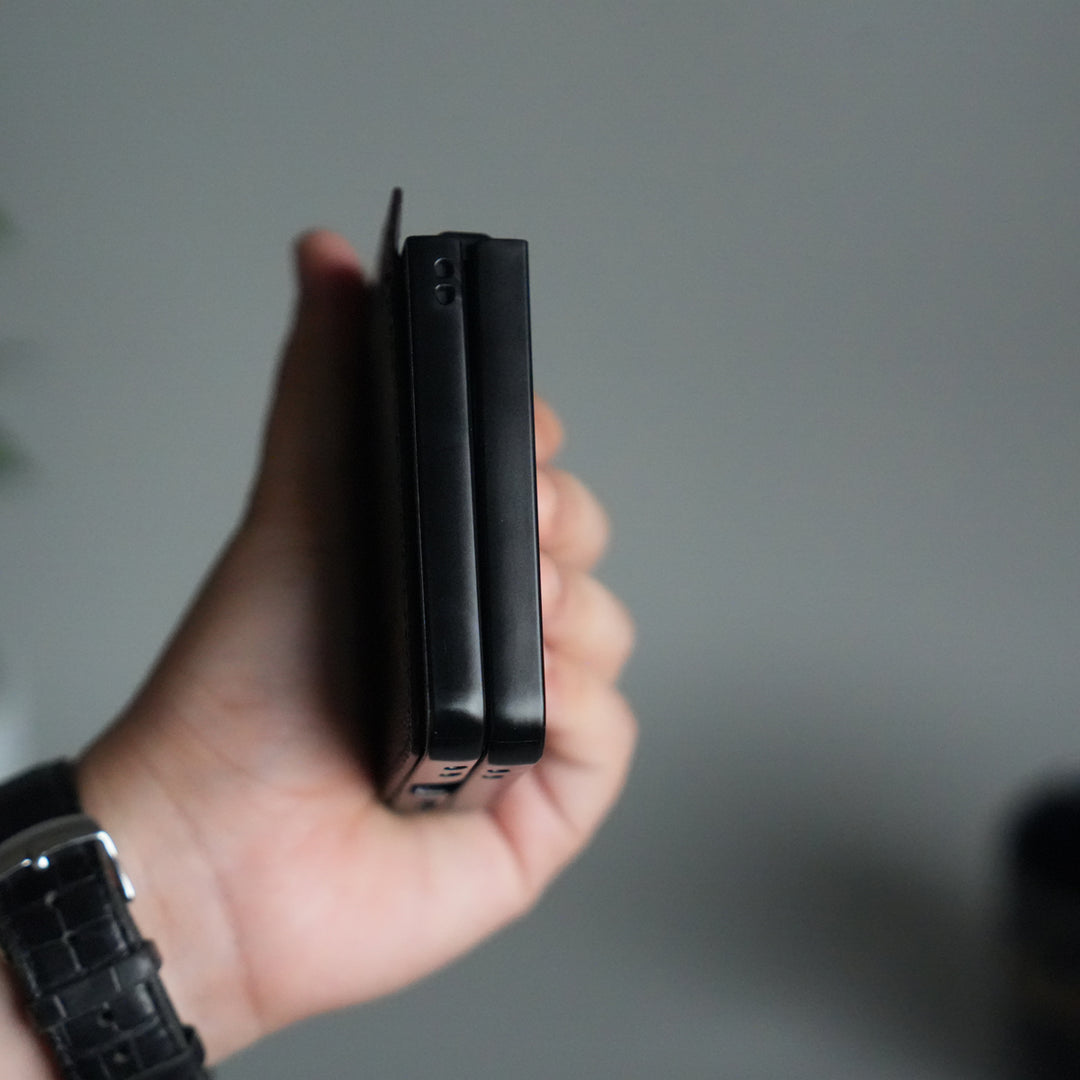 Galaxy Z Flip 7 Luxury Brand Leather Card Holder Case | Slim Wallet Back Cover