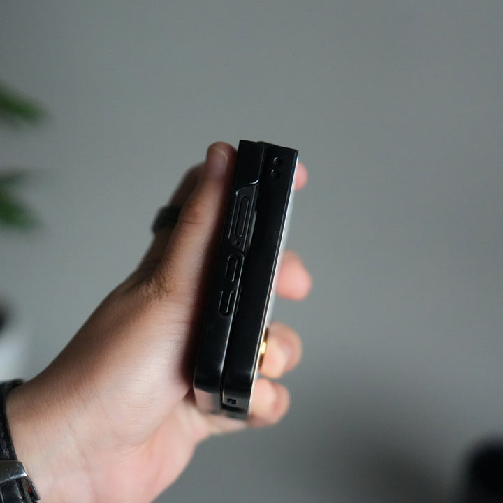 Galaxy Z Flip 7 Luxury GG Fashion Leather Brand Case Cover