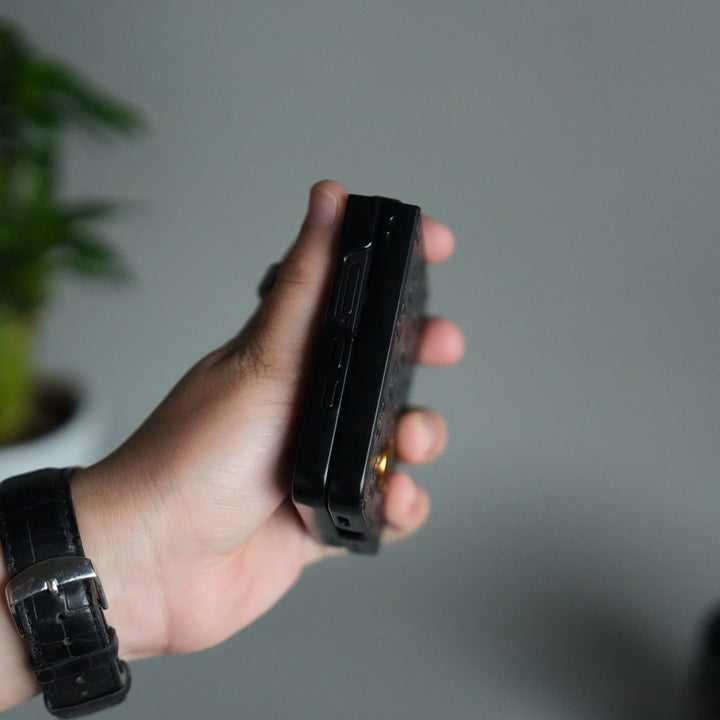 Galaxy Z Flip 7 Luxury GG Fashion Leather Brand Case Cover