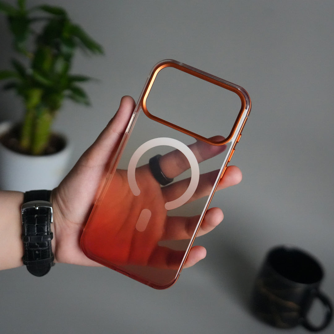 iPhone 17 Pro Max Dual Shade Magnetic Case | Aluminum Frame with MagSafe Ring & Metal Camera Guard