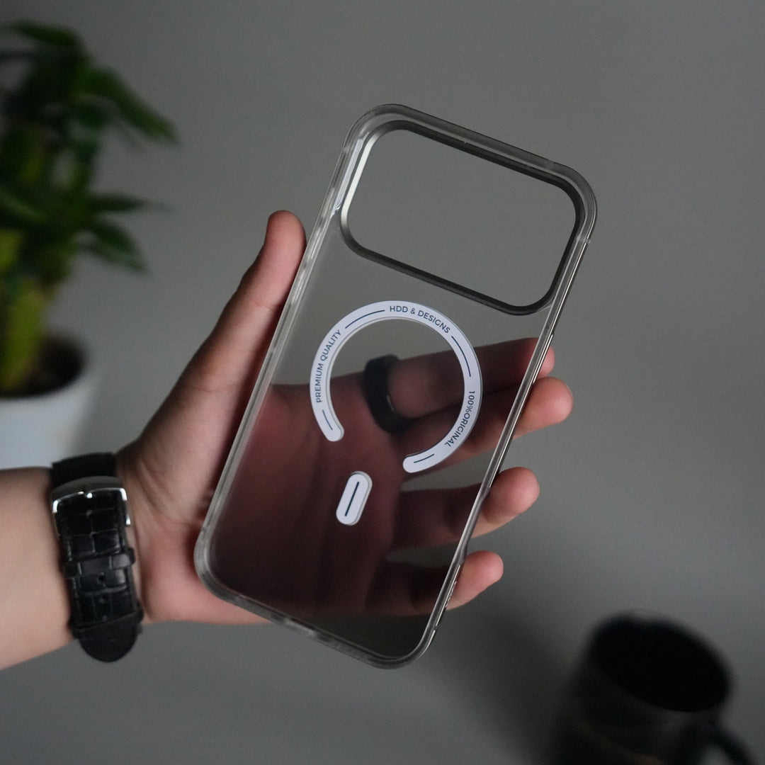 iPhone 17 Pro Max Dual Shade Magnetic Case | Aluminum Frame with MagSafe Ring & Metal Camera Guard