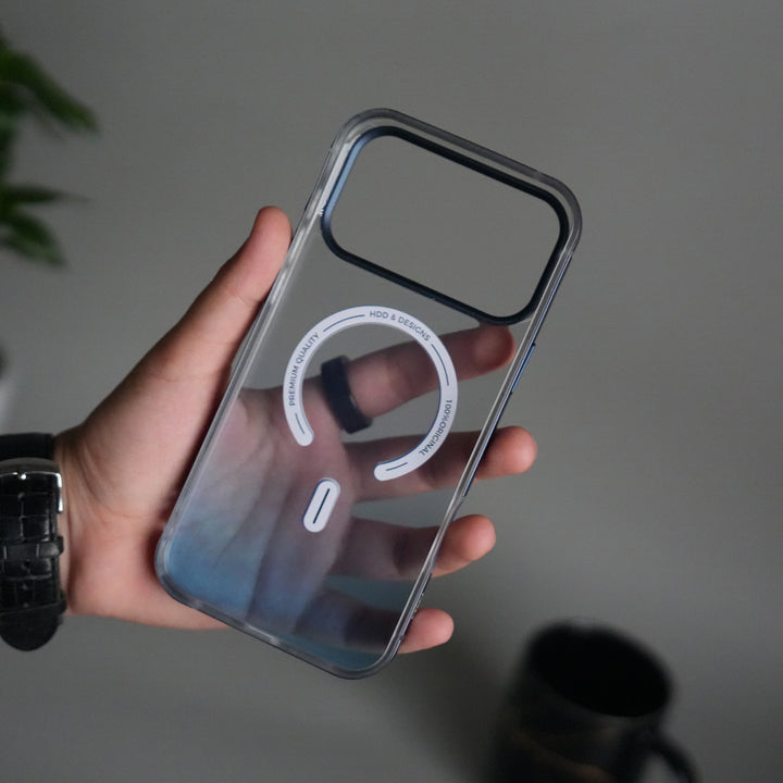 iPhone 17 Pro Max Dual Shade Magnetic Case | Aluminum Frame with MagSafe Ring & Metal Camera Guard