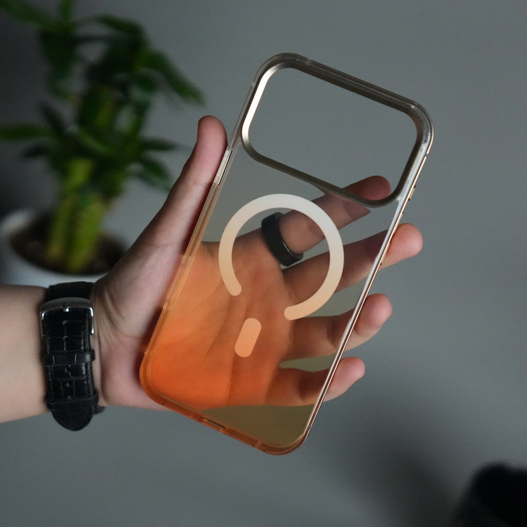 iPhone 17 Pro Max Dual Shade Magnetic Case | Aluminum Frame with MagSafe Ring & Metal Camera Guard