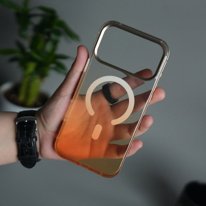 iPhone 17 Pro Max Dual Shade Magnetic Case | Aluminum Frame with MagSafe Ring & Metal Camera Guard