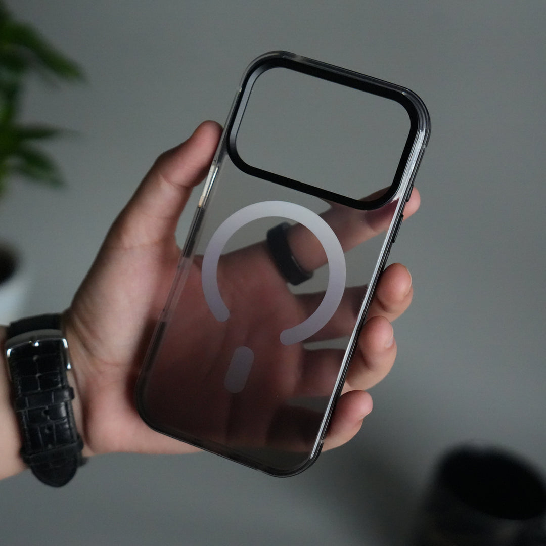 iPhone 17 Pro Max Dual Shade Magnetic Case | Aluminum Frame with MagSafe Ring & Metal Camera Guard