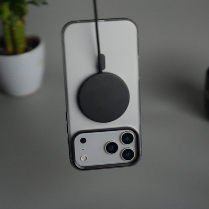 iPhone 17 Pro Max Frosted Magnetic Case | Aluminum Frame with MagSafe Ring & Metal Camera Guard