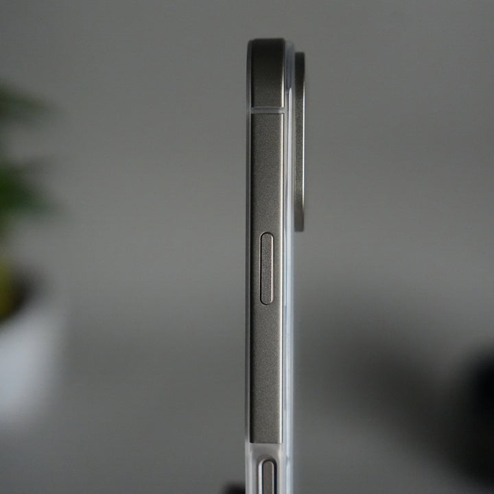 iPhone 17 Pro Max Frosted Magnetic Case | Aluminum Frame with MagSafe Ring & Metal Camera Guard