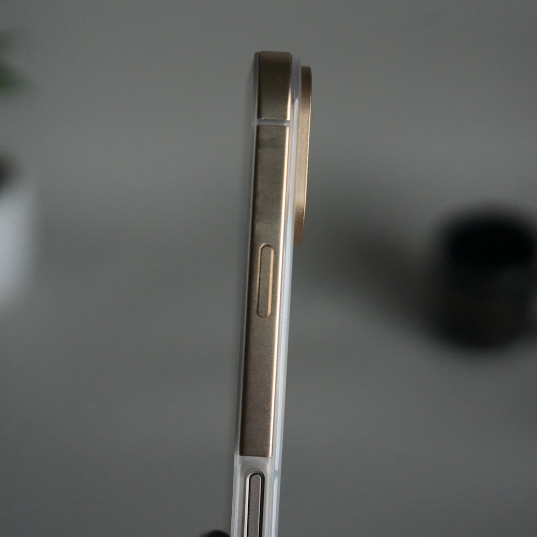 iPhone 17 Pro Max Frosted Magnetic Case | Aluminum Frame with MagSafe Ring & Metal Camera Guard