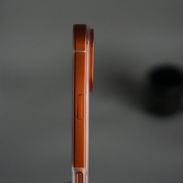 iPhone 17 Pro Max Frosted Magnetic Case | Aluminum Frame with MagSafe Ring & Metal Camera Guard