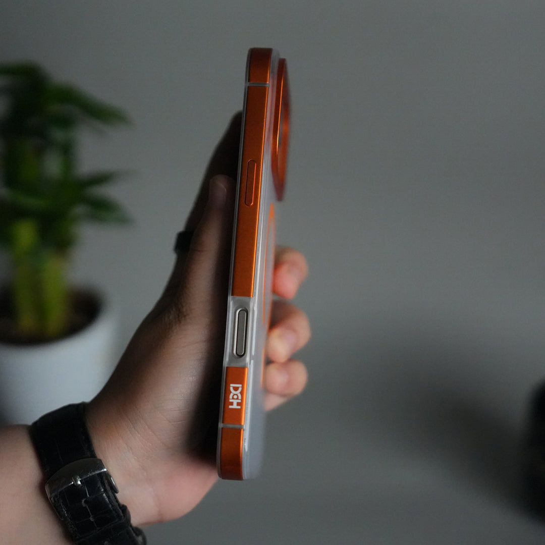 iPhone 17 Pro Max Frosted Magnetic Case | Aluminum Frame with MagSafe Ring & Metal Camera Guard