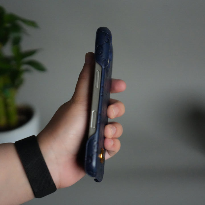 iPhone 17 Luxury GG Fashion Leather Brand Case Cover