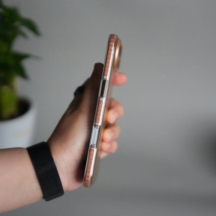 iPhone 17 Air MagSafe Suitcase Design Cover | Shockproof Ribbed Back Cover