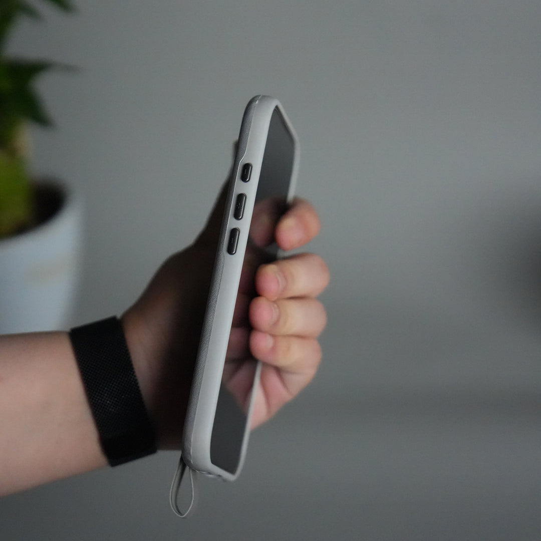 iPhone 17 Luxury Leather MagSafe Case | Metal Ring Stand and Grip Holder Cover