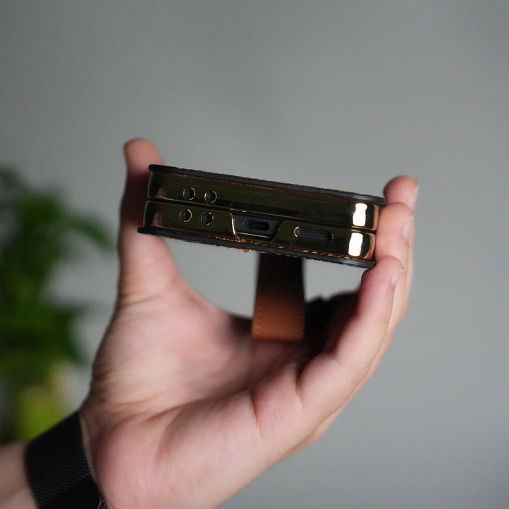 Samsung Galaxy Z Flip 7 3D Flower Design Cover With Front Screen Protection Glass