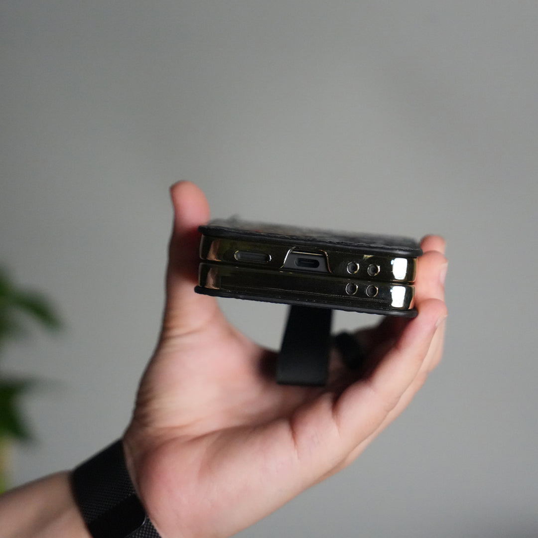 Samsung Galaxy Z Flip 7 3D Flower Design Cover With Front Screen Protection Glass