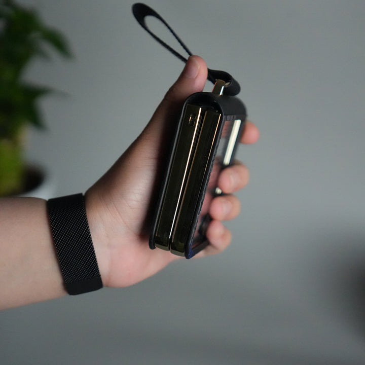 Samsung Galaxy Z Flip 7 3D Flower Design Cover With Front Screen Protection Glass